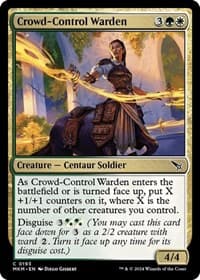 Crowd-Control Warden - Murders at Karlov Manor - Magic: The Gathering card