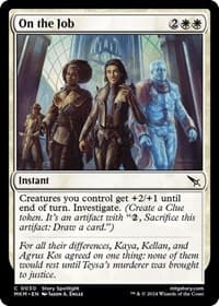 On the Job - Murders at Karlov Manor - Magic: The Gathering card