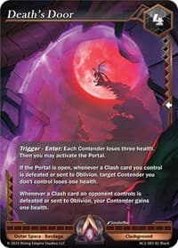 Death's Door - Clashgrounds - Alpha Clash card