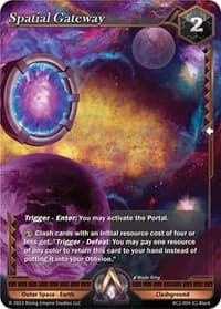 Spatial Gateway - Clashgrounds - Alpha Clash card