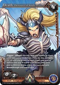 Death, Devourer of Souls - Clashgrounds - Alpha Clash card