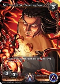 Kilimanjaro, Harnessing Power - Clashgrounds - Alpha Clash card