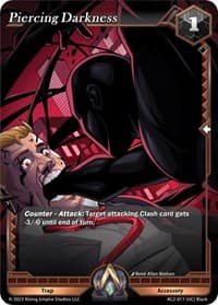 Piercing Darkness - Clashgrounds - Alpha Clash card