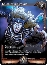Enter from Beyond - Clashgrounds - Alpha Clash card