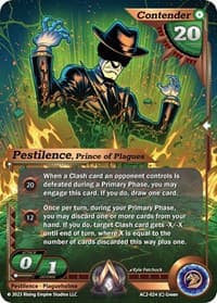 Pestilence, Prince of Plagues - Clashgrounds - Alpha Clash card
