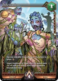 Infestation - Clashgrounds - Alpha Clash card