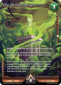 The Defiler's Vial - Clashgrounds - Alpha Clash card