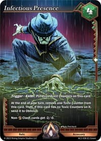 Infectious Presence - Clashgrounds - Alpha Clash card