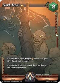 Dark Deal - Clashgrounds - Alpha Clash card