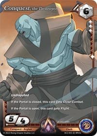 Conquest, the Destroyer - Clashgrounds - Alpha Clash card