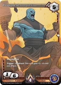 Conquest, Intrepid Titan - Clashgrounds - Alpha Clash card
