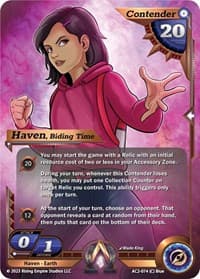 Haven, Biding Time - Clashgrounds - Alpha Clash card