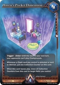 Haven's Pocket Dimension - Clashgrounds - Alpha Clash card