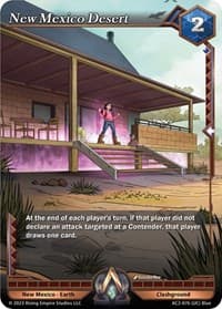 New Mexico Desert - Clashgrounds - Alpha Clash card