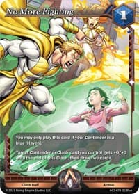 No More Fighting - Clashgrounds - Alpha Clash card