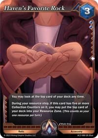 Haven's Favorite Rock - Clashgrounds - Alpha Clash card