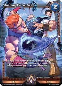Shifting Priorities - Clashgrounds - Alpha Clash card