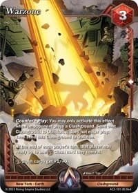 Warzone - Clashgrounds - Alpha Clash card