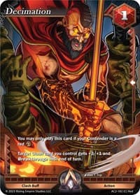 Decimation - Clashgrounds - Alpha Clash card