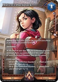 Haven's Backpack - Clashgrounds - Alpha Clash card