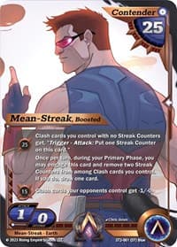 Mean-Streak, Boosted - Clashgrounds - Alpha Clash card