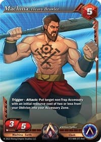 Machina, Heavy Brawler - Clashgrounds - Alpha Clash card