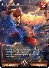 Heavy Metal - Clashgrounds - Alpha Clash card