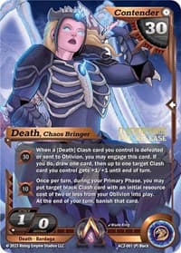 Death, Chaos Bringer (Pre-Release) - Clashgrounds - Alpha Clash card