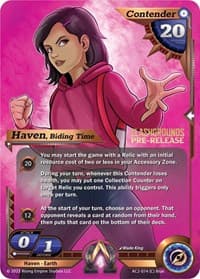 Haven, Biding Time (Pre-Release) - Clashgrounds - Alpha Clash card