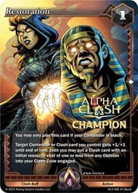 Restoration (Champion) - Clashgrounds - Alpha Clash card