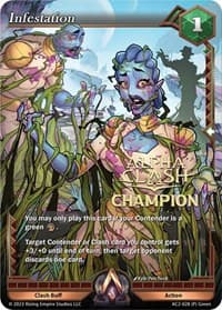 Infestation (Champion) - Clashgrounds - Alpha Clash card