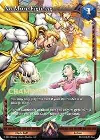 No More Fighting (Champion) - Clashgrounds - Alpha Clash card