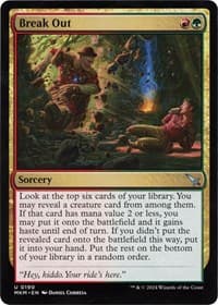 Break Out (a) - Murders at Karlov Manor - Magic: The Gathering card