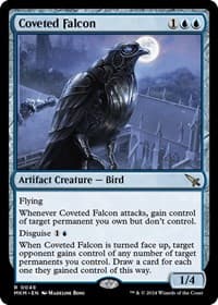 Coveted Falcon - Murders at Karlov Manor - Magic: The Gathering card