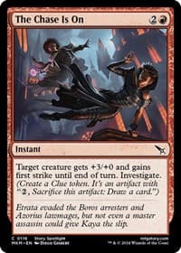 The Chase Is On - Murders at Karlov Manor - Magic: The Gathering card