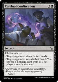 Cerebral Confiscation - Murders at Karlov Manor - Magic: The Gathering card