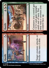Hustle // Bustle - Murders at Karlov Manor - Magic: The Gathering card