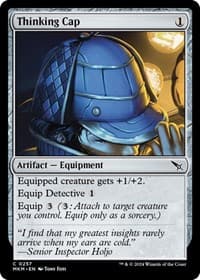 Thinking Cap - Murders at Karlov Manor - Magic: The Gathering card