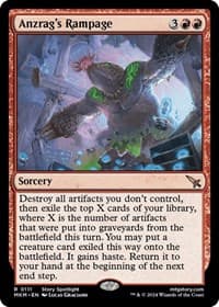 Anzrag's Rampage - Murders at Karlov Manor - Magic: The Gathering card