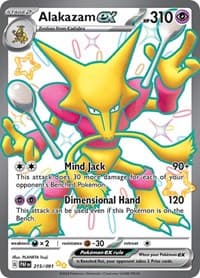 Alakazam ex - SV: Paldean Fates - Pokemon card