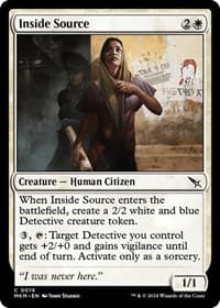 Inside Source - Murders at Karlov Manor - Magic: The Gathering card