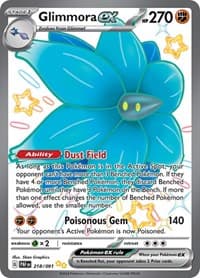 Glimmora ex - SV: Paldean Fates - Pokemon card