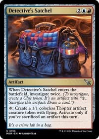 Detective's Satchel - Murders at Karlov Manor - Magic: The Gathering card
