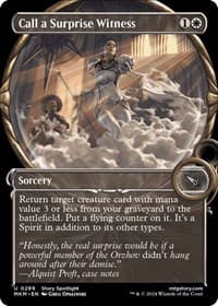 Call a Surprise Witness (Showcase) - Murders at Karlov Manor - Magic: The Gathering card