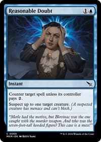 Reasonable Doubt - Murders at Karlov Manor - Magic: The Gathering card