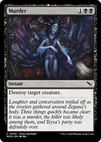 Murder - Murders at Karlov Manor - Magic: The Gathering card