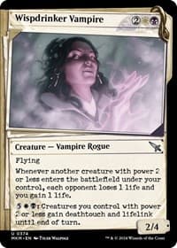 Wispdrinker Vampire (Showcase) - Murders at Karlov Manor - Magic: The Gathering card
