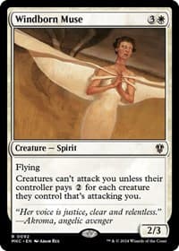 Windborn Muse - Commander: Murders at Karlov Manor - Magic: The Gathering card