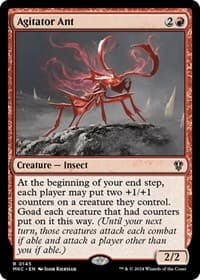 Agitator Ant - Commander: Murders at Karlov Manor - Magic: The Gathering card