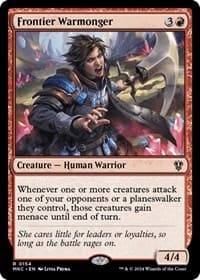 Frontier Warmonger - Commander: Murders at Karlov Manor - Magic: The Gathering card